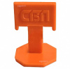 СВП Зажим "Флажок" 1,4мм оранжевый (50шт) (1/70) 339-1050