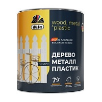Краска алкидная DUFA для дерева, металла и пластика БАЗА 3(C) 1,75л (1/3)