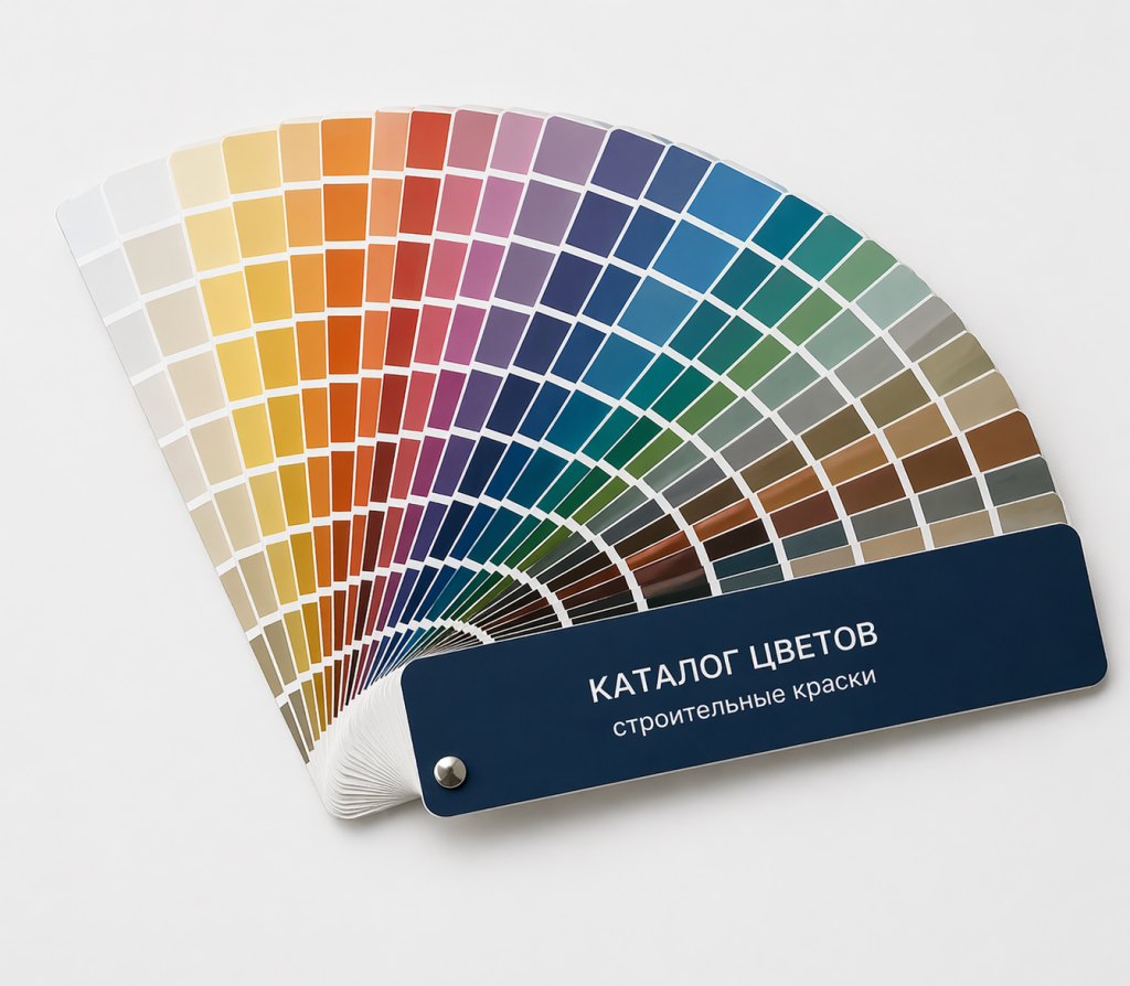 Каталог цветов для колеровки краски